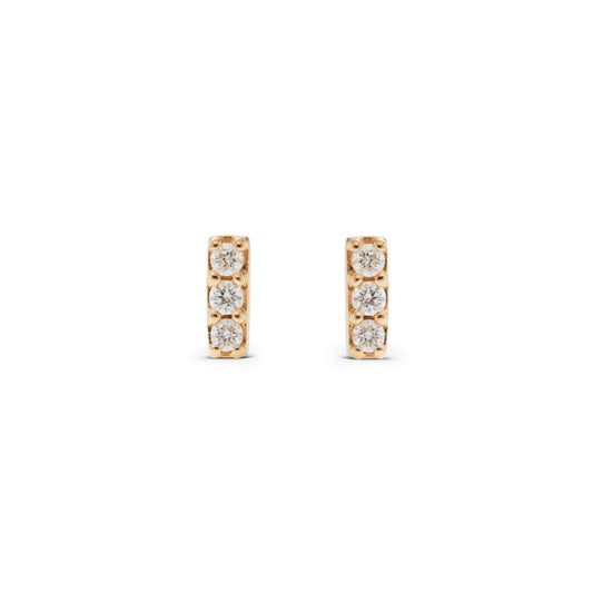 Small Diamond Bar Earring - J.Tyler